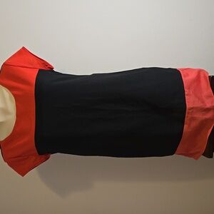 BeBop Red and Black Maxi Dress